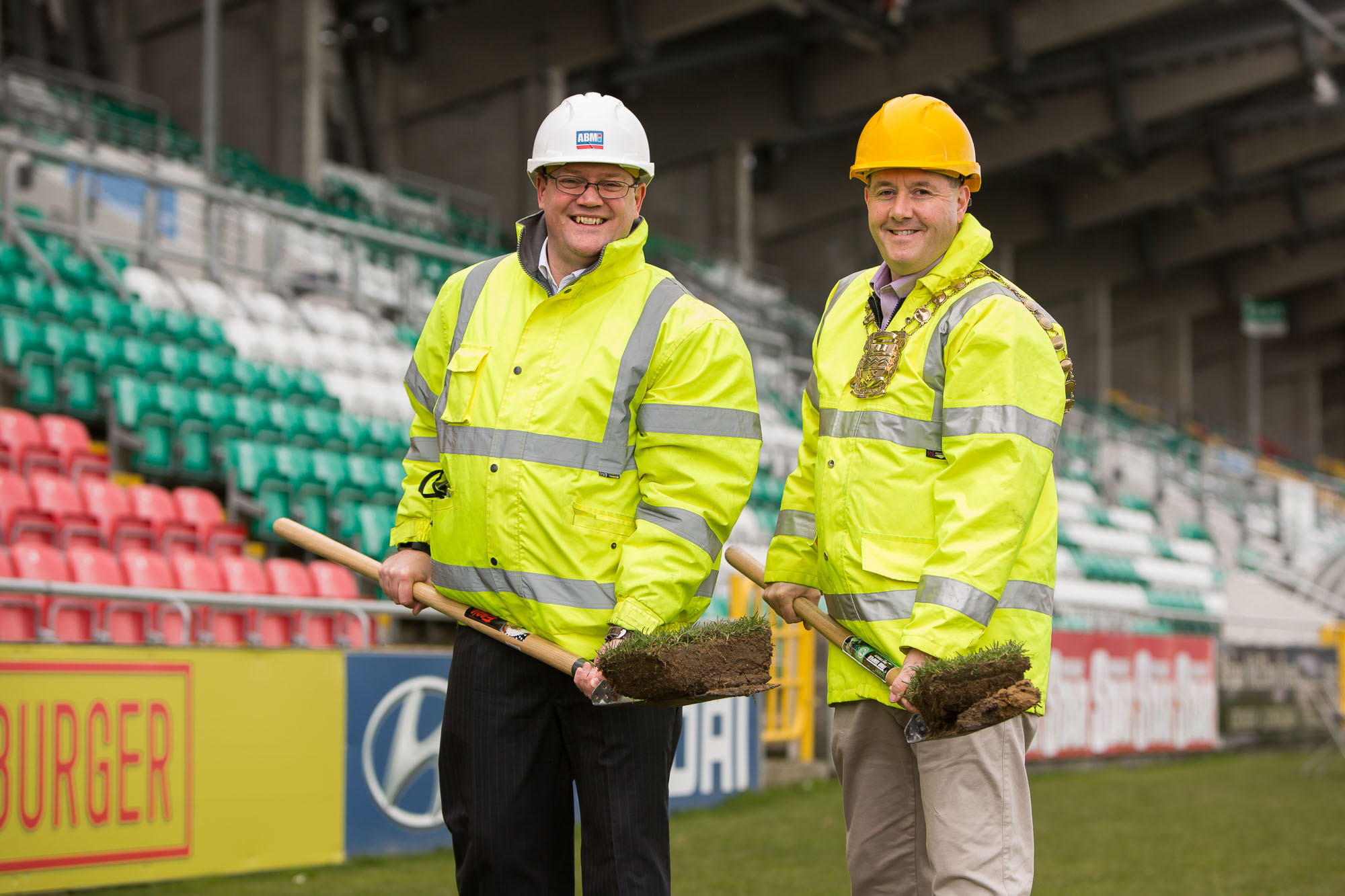 ABM officially begin work on Tallaght Stadium
