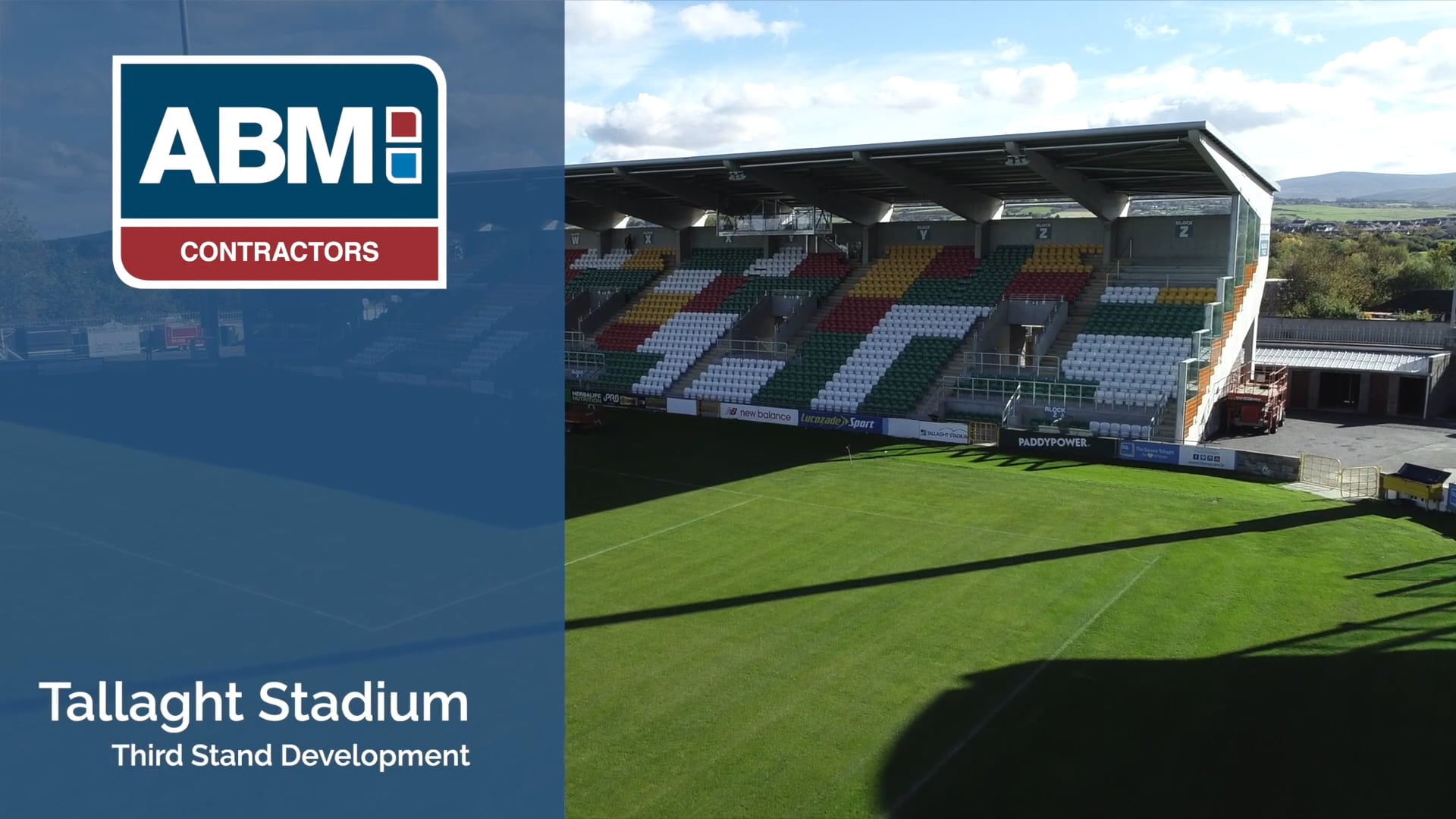 South Stand at Tallaght Stadium, Dublin 24