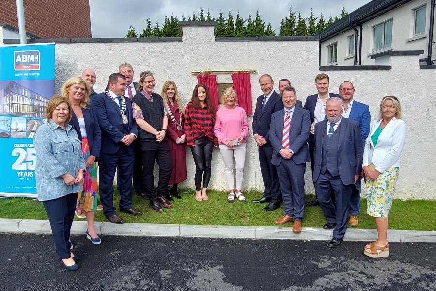 Taoiseach opens new housing development at Ard Na Greine, Bray completed by ABM Design & Build Ltd